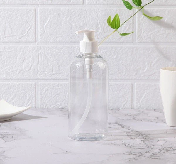 500ml plastic bottle with liquid dispenser