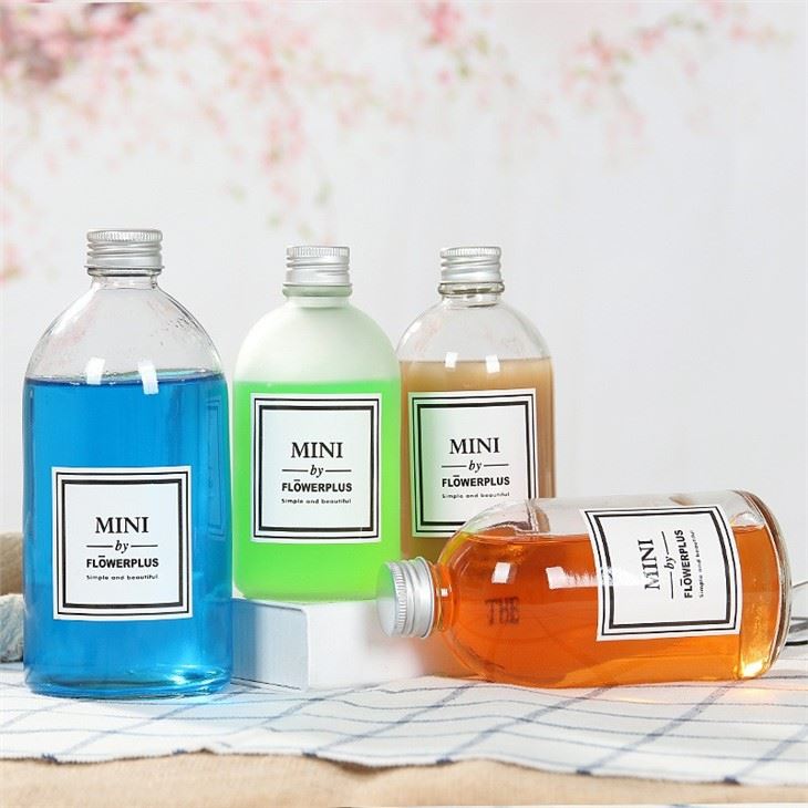 Frost Glass Beverage Bottle