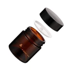 ڈھکنوں کے ساتھ منی گلاس کریم جار